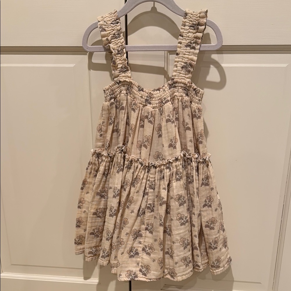 Rylee + Cru Floral Print Sleeveless Dress
